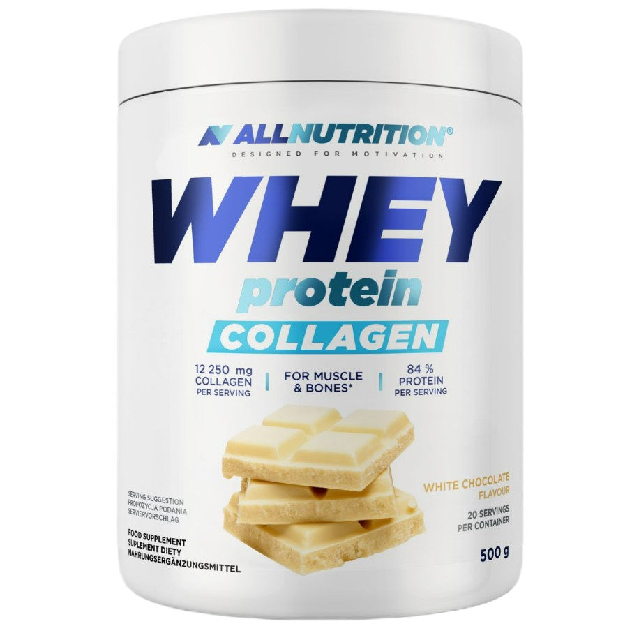 Allnutrition Vadakollageen, valge šokolaad - 500 g