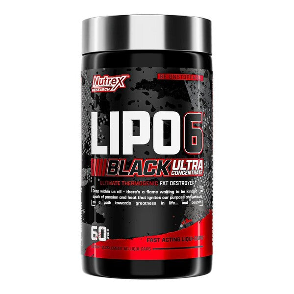 Nutrex Lipo - 6 Black Ultra kontsentraat - 60 kapslit