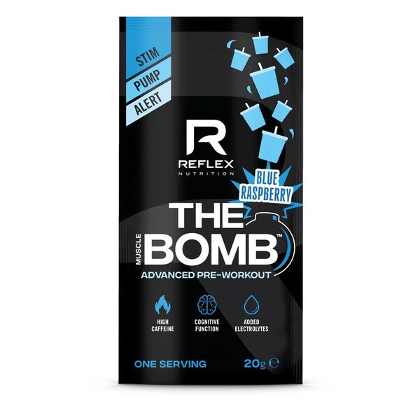 Reflex Nutrition lihaspump, sinine vaarikas – 20 g (1 portsjon)