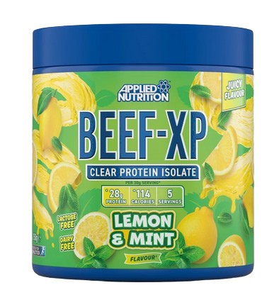 Applied Nutrition Beef-XP, sidruni-mündimaitseline – 150 g (5 portsjonit)