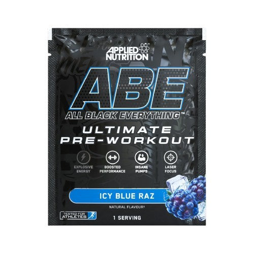 Applied Nutrition ABE – All Black Everything, Icy Blue Raz – 12,5 g (1 portsjon)