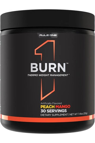 Rule One Burn, virsiku- ja mangomaitseline – 210 g