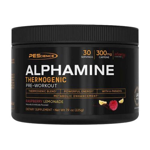 PEScience Alphamine, vaarika limonaad – 225 g