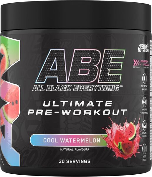 Applied Nutrition ABE – All Black Everything, värskendav arbuus – 375 g