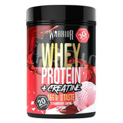 Warrior vadakuvalgud + kreatiin, maasikakreem – 500 g
