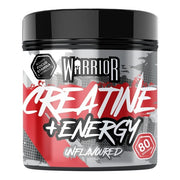 Warrior kreatiin + energia, maitsestamata - 360 g