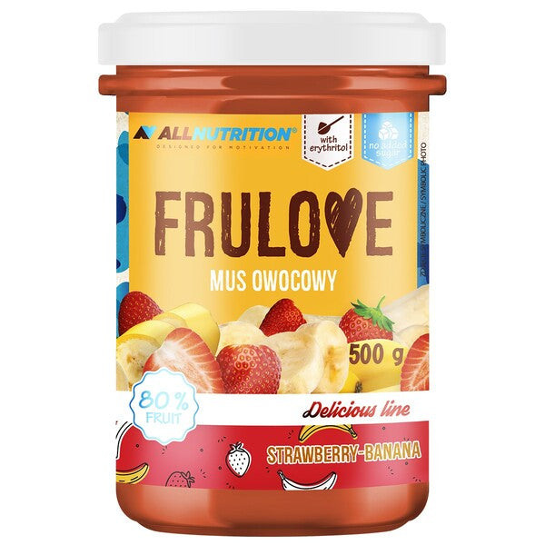 Allnutrition Frulove vaht, maasika-banaani maitse – 500 g