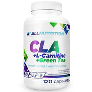 Allnutrition CLA + L-karnitiin + roheline tee – 120 kapslit