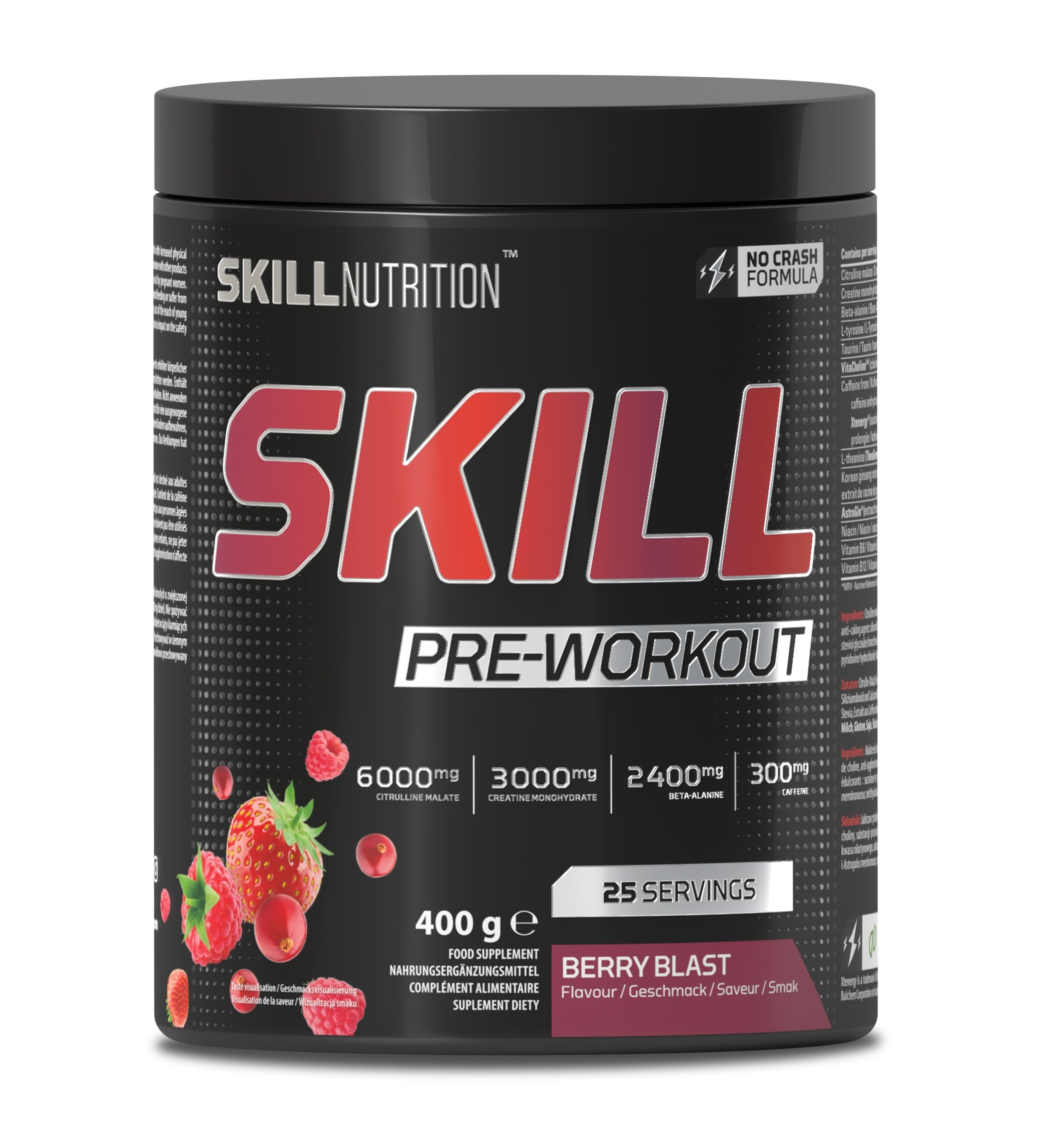 Skill Nutrition Skill enne trenni, marjamaitseline, 400 g