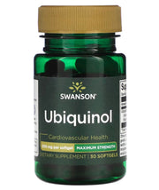 Swansoni ubikinool, 200 mg – 30 kapslit