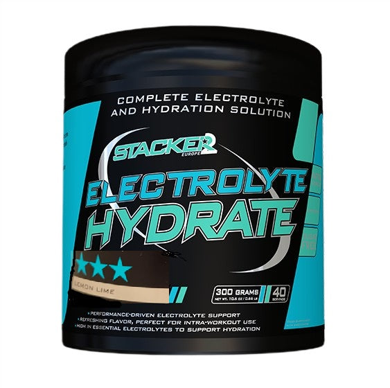 Stacker2 Europe elektrolüütide hüdratsioon, sidruni-laimi maitse – 300 g