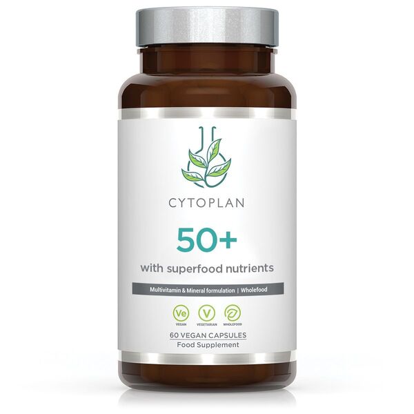 Cytoplan 50+ multivitamiinid - 60 kapslit
