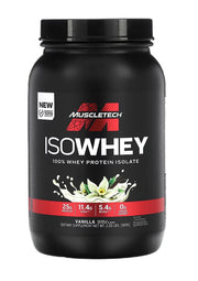 MuscleTech Iso Whey, vanillimaitseline – 907 g