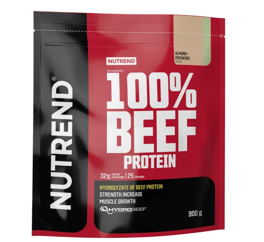 Nutrend 100% veiseliha valgud, mandlid ja pistaatsiapähklid – 900 g
