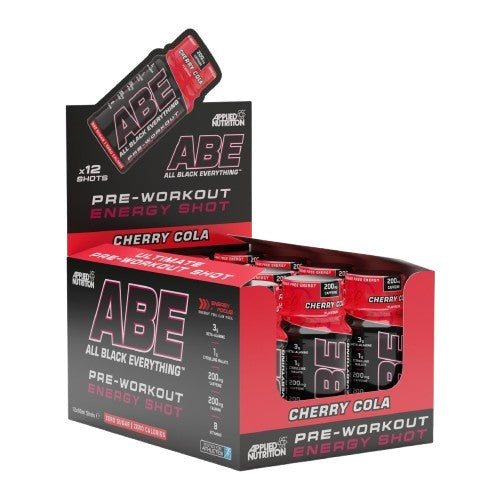 Applied Nutrition ABE Shot, kirsi-kola maitsega – 12 x 60 ml.