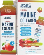Applied Nutrition vedel merekollageen, kirsi- ja õunamaitseline – 10 x 30 g
