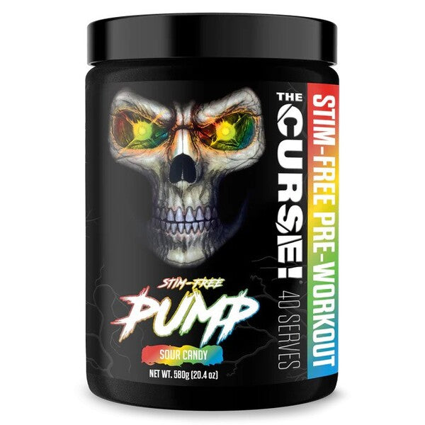 JNX Sports The Curse! Stimuleerimisvaba pump, hapud kommid - 580 g