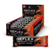 Reflex Nutrition kõrge valgusisaldusega topeltbatoon, šokolaadi-karamelli krõbe – 12 x 60 g