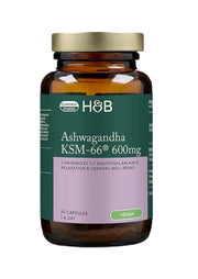 Holland & Barrett Withania somnifera KSM-66, 600 mg – 30 kapslit