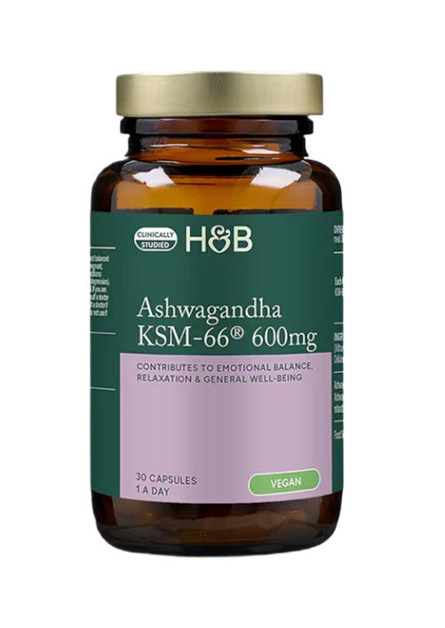 Holland & Barrett Withania somnifera KSM-66, 600 mg – 30 kapslit