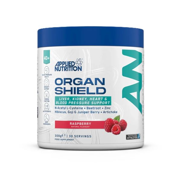 Applied Nutrition Agewell 40+ Organ Shield, vaarikamaitseline, 300 g