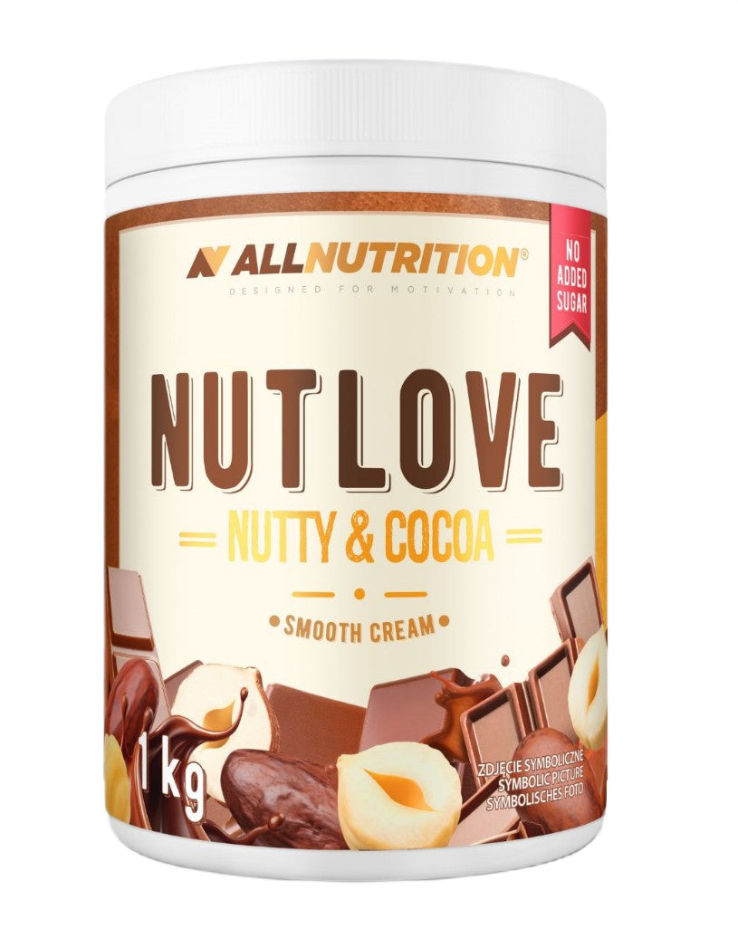 Allnutrition Nutlove pähkli- ja kakaomaitseline mahe kreem – 1000 g