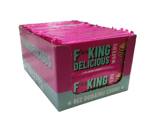 Allnutrition Fitking kakao-vahvlid – 32 x 80 g