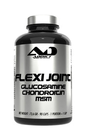 Addict Sport Nutrition Flexi Joint glükoosamiin ja kondroitiin MSM – 90 kapslit