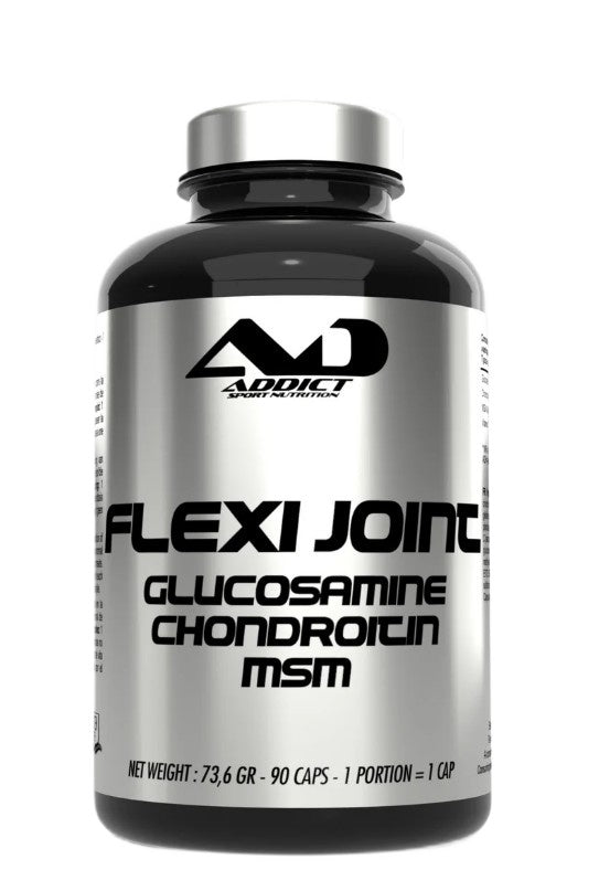 Addict Sport Nutrition Flexi Joint glükoosamiin ja kondroitiin MSM – 90 kapslit