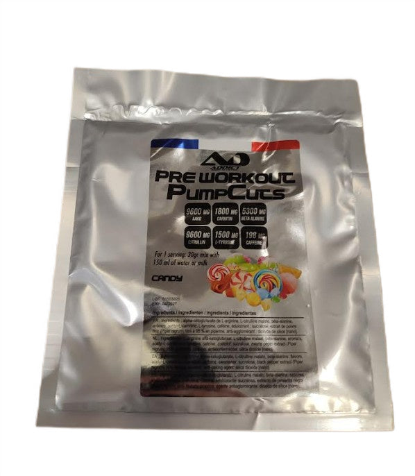 Addict Sport Nutritioni treeningueelsed Pump Cutsi kommid – 30 g (1 portsjon)
