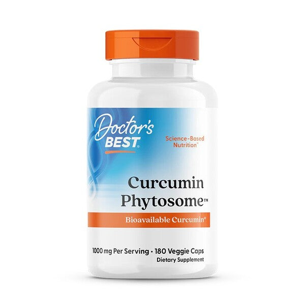 Doctor's Best kurkumiini fütosoom – 180 kapslit