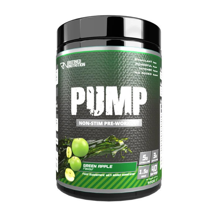 Refined Nutrition Pump stimulantideta, roheline õun – 500 g