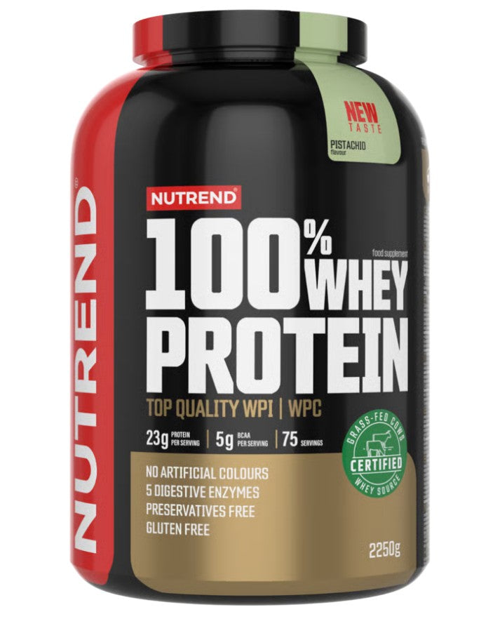 Nutrend 100% vadakuvalgu pulber, pistaatsia – 2250 g