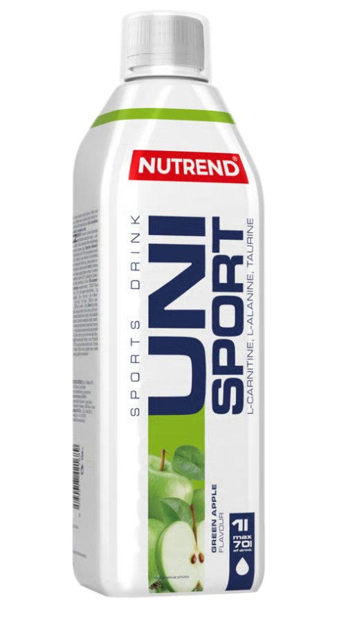 Nutrend Unisport, roheline õun - 1000 ml.