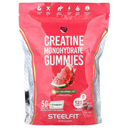 SteelFit kreatiinmonohüdraadi kummikommid, mahlane arbuus – 120 kummikommi
