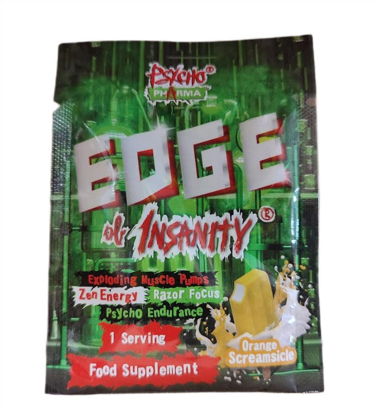 American Supps Psycho Pharma Insane Cutz, apelsini-koore jäätise maitse – 12,8 g (1 portsjon)