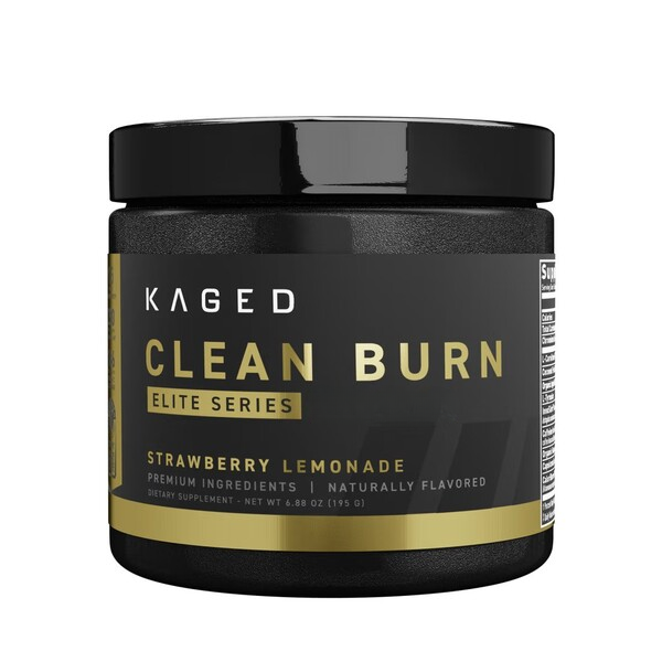 Kaged Muscle Clean Burn pulber – Elite Series, maasika-limonaad – 195 g