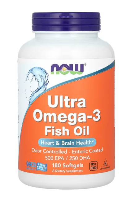 NOW Foods Ultra Omega-3 – 180 kapslit