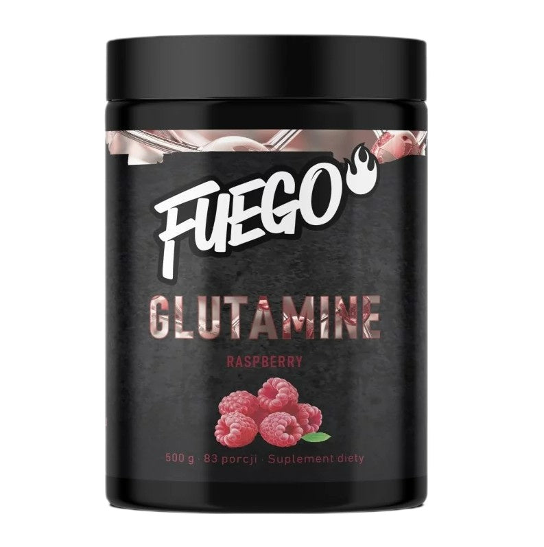 Fuego glutamiin, vaarika maitsega - 500 g