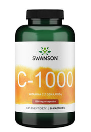 Swanson C-1000 C-vitamiin kibuvitsaga, 1000mg – 90