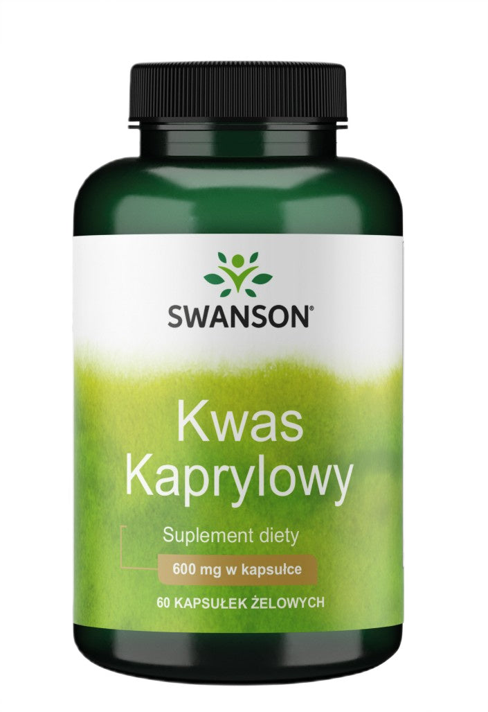 Swanson kaprüülhape, 600 mg – 60 geeli