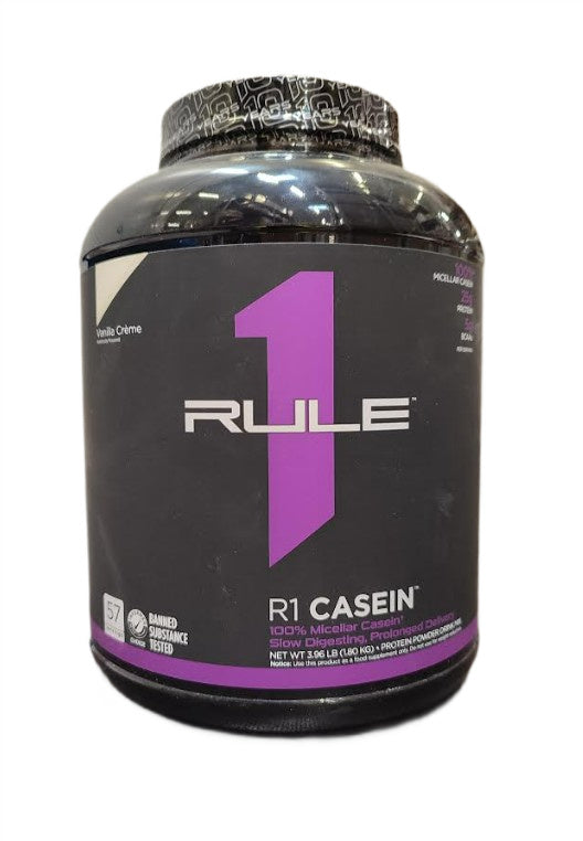 Rule One R1 kaseiin, vanillikreem – 1800 g