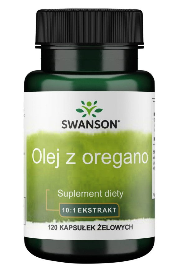 Swanson oreganoõli 10:1 ekstrakt – 120 geelkapslit