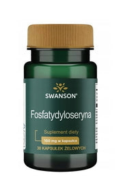 Swanson Fosfatidüülseriin, 100 mg - 30 geeli