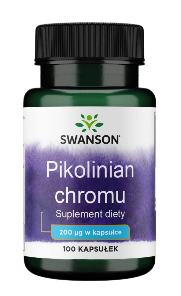 Swansoni kroomipikolinaat, 200 mcg – 100 kapslit
