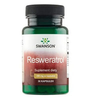 Swanson Resveratrool, 250 mg – 30 kapslit
