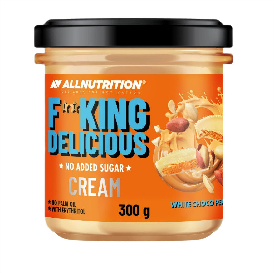 Allnutrition Fitking valge šokolaadi ja maapähklivõi kreem – 300 g