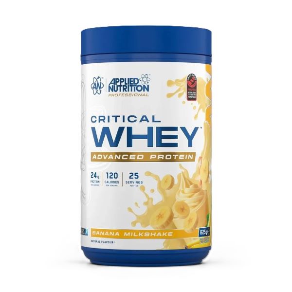 Applied Nutrition Critical Whey banaani piimavalgukokteil – 825 g