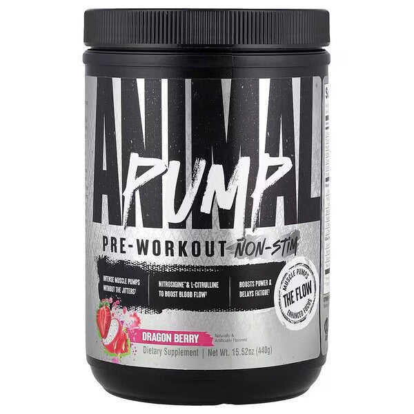 Animal Pump Pre-Workout stimulantiivaba jook draakoni marjaga – 440 g