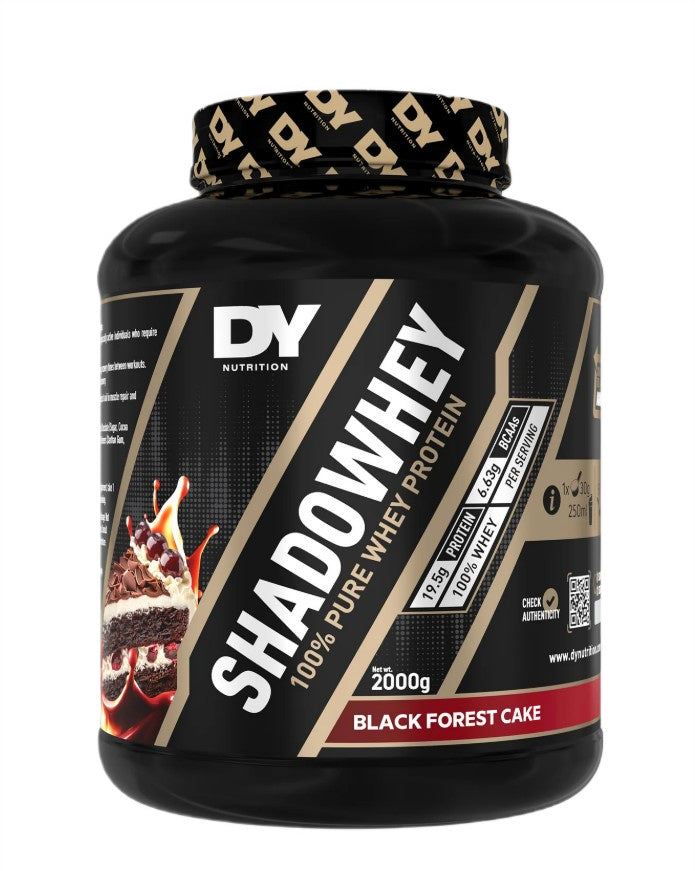 Dorian Yates ShadoWhey 100% puhas vadakuvalk, Musta metsa koogi maitsega - 2000 g